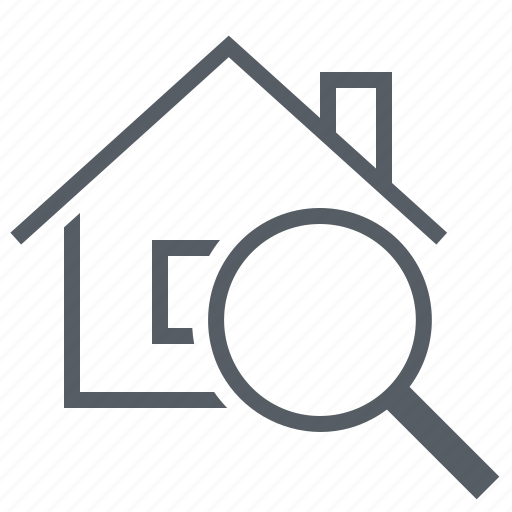 Chimney, estate, home, house, real, search icon - Download on Iconfinder