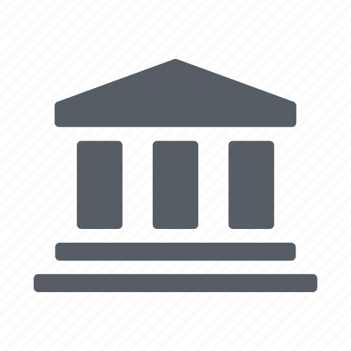 Bank, building, government, museum, university icon - Download on Iconfinder