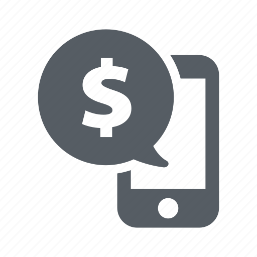 Dollar, finance, mobile, money, payment, phone icon - Download on Iconfinder