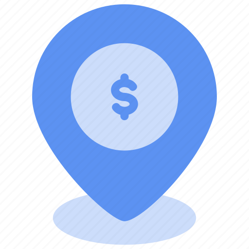 Atm, bukeicon, cash, dollar, location, map, marker icon - Download on Iconfinder