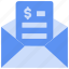 bukeicon, business, email, finance, message, received, sent 