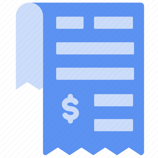 Bukeicon, business, finance, invoice, money, payment, receipt icon - Download on Iconfinder