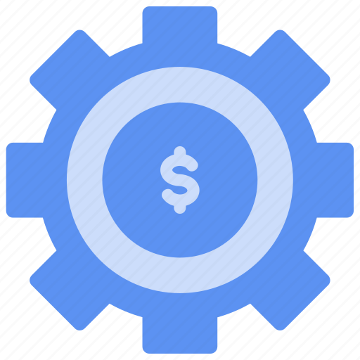 Arrangement, bukeicon, dollar, gear, management, setting, time icon - Download on Iconfinder