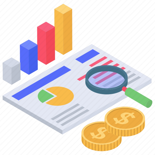 Analysis report, business analysis, finance ratio, financial analysis, financial planning, financial report icon - Download on Iconfinder