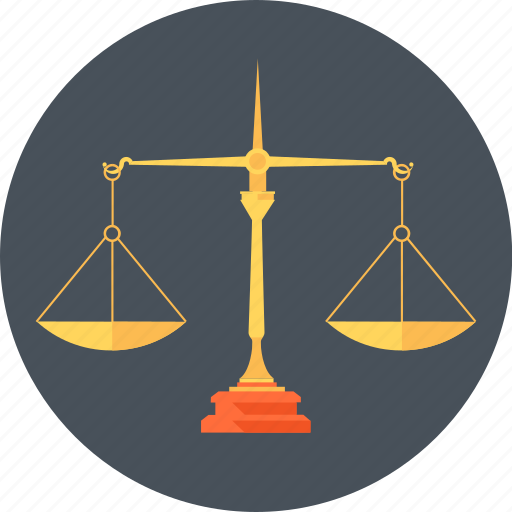 Court, equal, law, measure, scales, weight icon - Download on Iconfinder