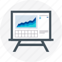 board, chart, presentation, reports, statistics 