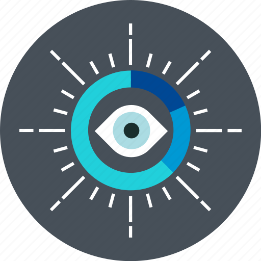 Chart, eye, management, monitoring, report, search, statistics icon - Download on Iconfinder
