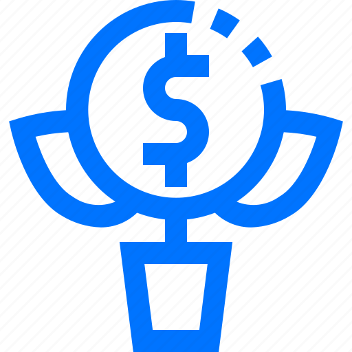Business, coin, finance, growth, money, plant, up icon - Download on Iconfinder