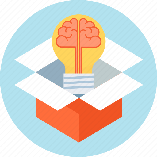 Brain, ide, idea, solution, thinking out of the box icon - Download on Iconfinder