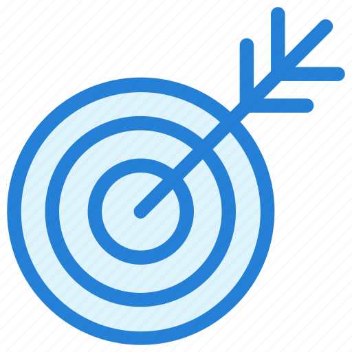 Aim, business target, goal, target icon - Download on Iconfinder