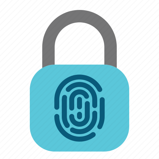 Lock, secure, safety, finggerprint icon - Download on Iconfinder