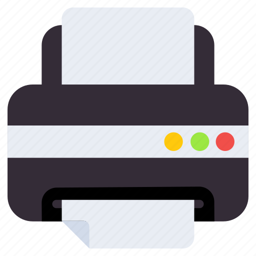 Printer, printing machine, photocopier, paper printer, electronic device icon - Download on Iconfinder