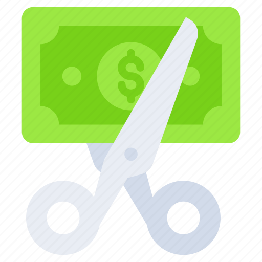 Cut price, cut money, cost minimize, cash minimize, price reduction icon - Download on Iconfinder
