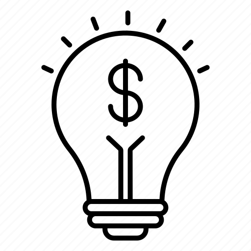 Financial idea, financial creative, financial innovative, business idea, bulb idea icon - Download on Iconfinder