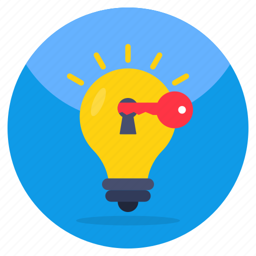 Key idea, innovation, creative idea, bright idea, idea solution icon - Download on Iconfinder