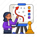 business strategy, chess piece, business groth, management, strategy 