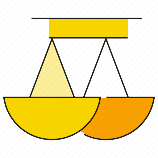 Balance scale, justice, law, weight icon - Download on Iconfinder