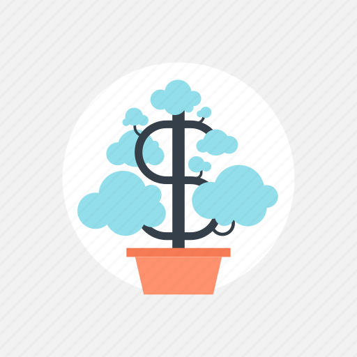 Business, dollar, ecology, expand, finance, flower, growing icon - Download on Iconfinder