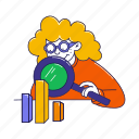 data, analysis, storage, statistics, chart, database, file 