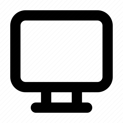 Monitor, computer, screen, desktop, tv icon - Download on Iconfinder