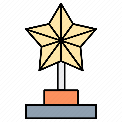 Achievement, business, medal, rank, seo, star award, topper icon - Download on Iconfinder