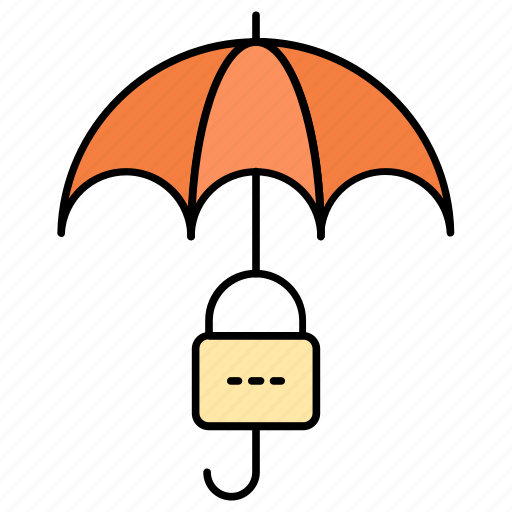 Business, insurance, marketing, safety, umbrella, under protection icon - Download on Iconfinder