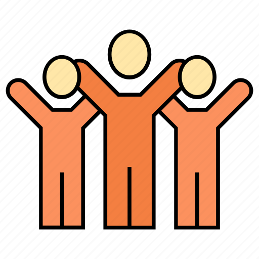 Business, collaborative, colleagues, common goal, interdependent individuals, team work icon - Download on Iconfinder