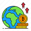bitcoin investment, global, global currency, global invest, global investment, global money, invest