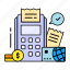 card machine, cash till, emoney, invoice machine, point of sale, swipe, pos terminal 