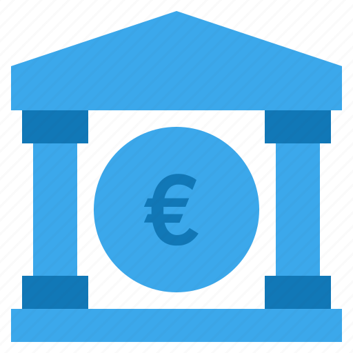 Bank, banking, finance, business, economy, euro icon - Download on Iconfinder