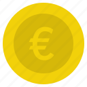 coin, currency, business, finance, euro, money