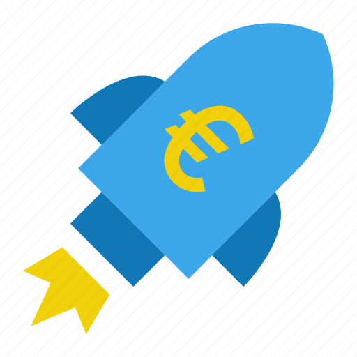 Launch, rocket, business, euro, marketing, target, company icon - Download on Iconfinder