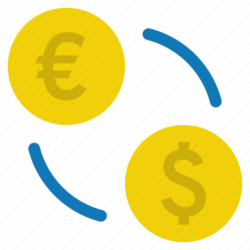 Money, exchange, currency, convert, euro, dollar, economy icon - Download on Iconfinder