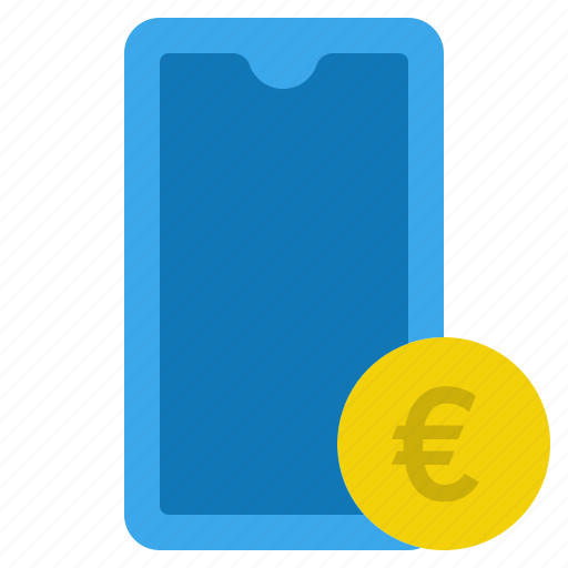 Online, payment, mobile, banking, business, finance, euro icon - Download on Iconfinder