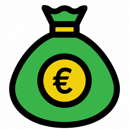 Money, sack, bag, euro, currency, finance, business icon - Download on Iconfinder