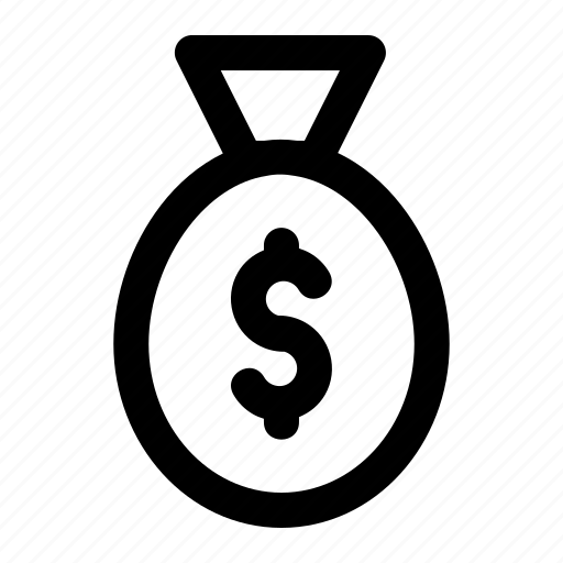 Bag, cash, coins, dollar, finance, money, profit icon - Download on Iconfinder