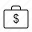 bank, briefcase, currency, million, money, suitcase, wealth 