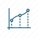 business, chart, diagram, growth, line, thin