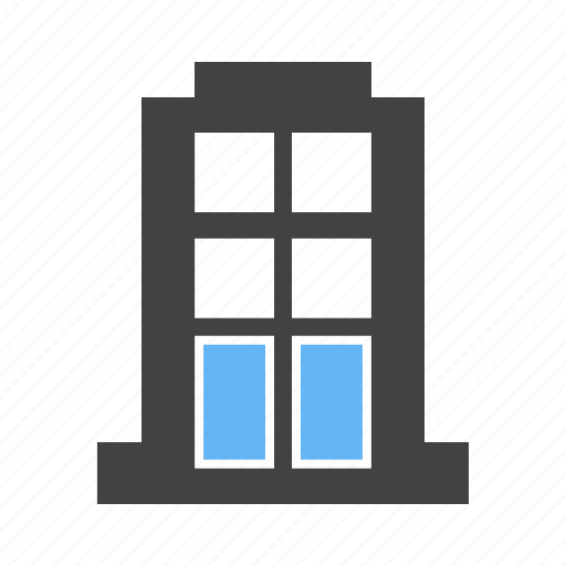 Apartment, apartments, block, building, flats, home, residential icon - Download on Iconfinder