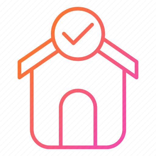 Approved, business, house, loan, mortgage icon - Download on Iconfinder