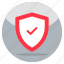 security shield, safety shield, buckler, protection shield, verified shield 