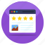 online content reviews, online content ratings, web ratings, web reviews, web ranking 