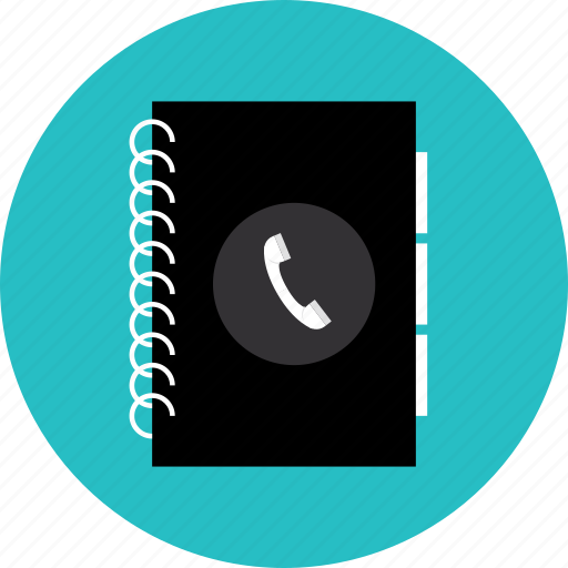 Address, book, business, contact, organizer, phone, phonebook icon - Download on Iconfinder
