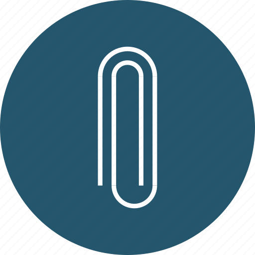 Attach, attachment, binder, clip, office, paperclip, tool icon - Download on Iconfinder