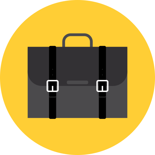 Blue, bag, business, case, documents, finance, office icon - Download on  Iconfinder