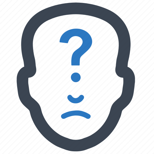 Head, question, thinking icon - Download on Iconfinder
