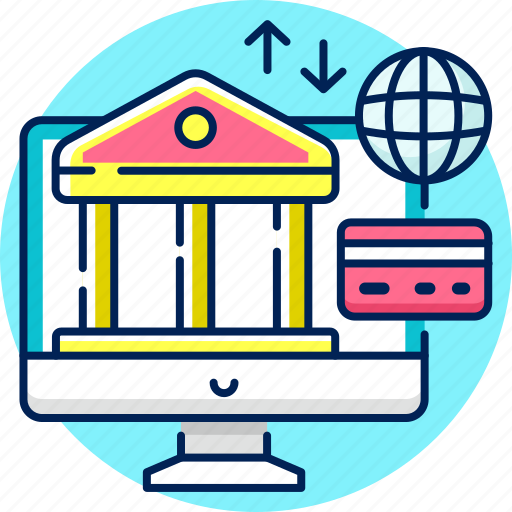 Bank, banking, online banking, business, finance icon - Download on Iconfinder