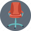 armchair, chair, office, business 