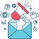 email, mail, marketing, media, network, newsletter, social