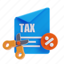 tax, financial, business, finance, interest-rate, percentage, document, scissors 